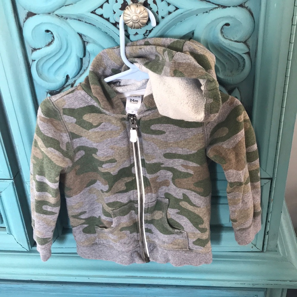 Carter’s 24 month zip up hoodie.
